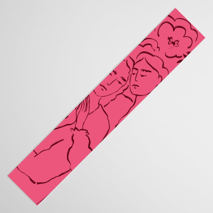 HOLDING HANDS PINK Table Runner Gallery Image 3