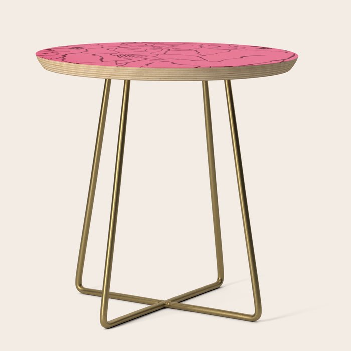 HOLDING HANDS PINK Side Table Gallery Image 1