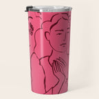 HOLDING HANDS PINK Travel Mug Gallery Image 3