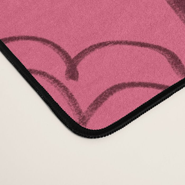 HOLDING HANDS PINK Desk Mat Gallery Image 4