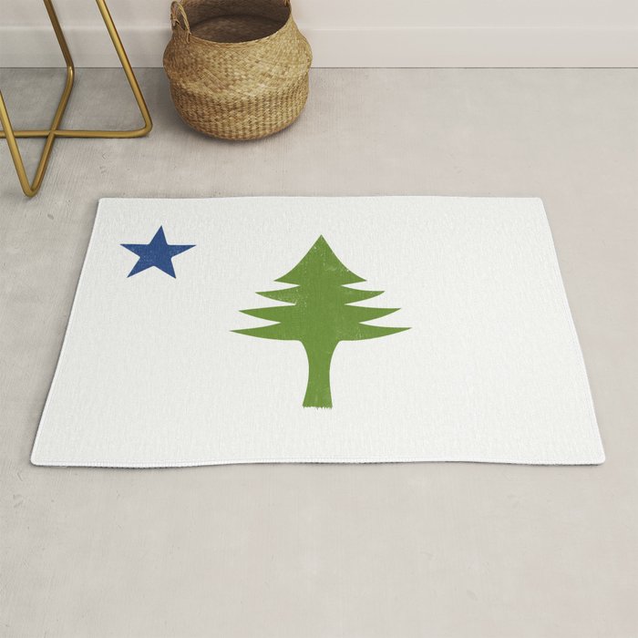 Maine Flag Rug Gallery Image 1