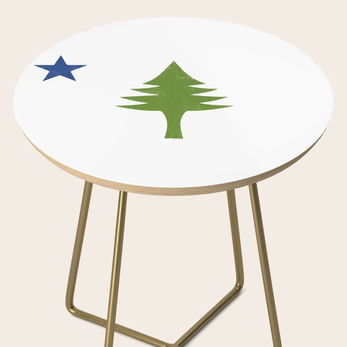 Maine Flag Side Table Gallery Image 2