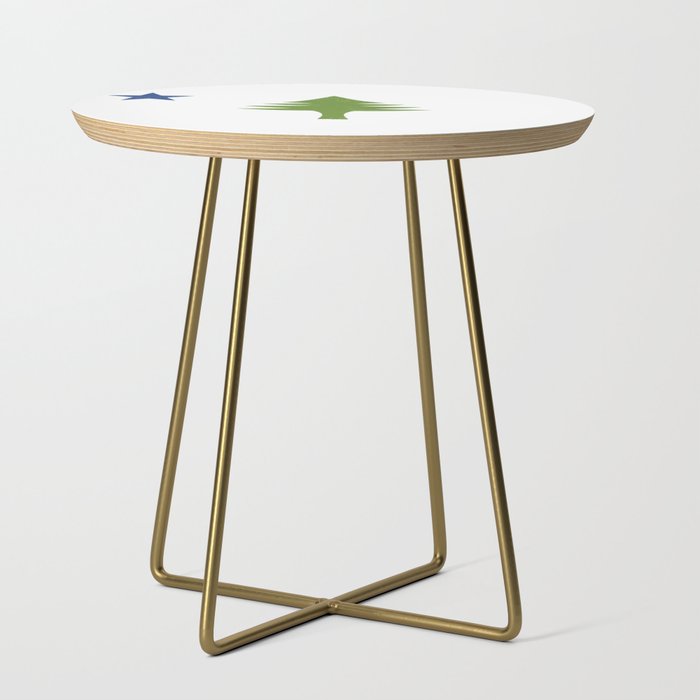 Maine Flag Side Table Gallery Image 1