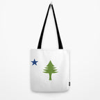 Maine Flag Tote Bag Gallery Image 2