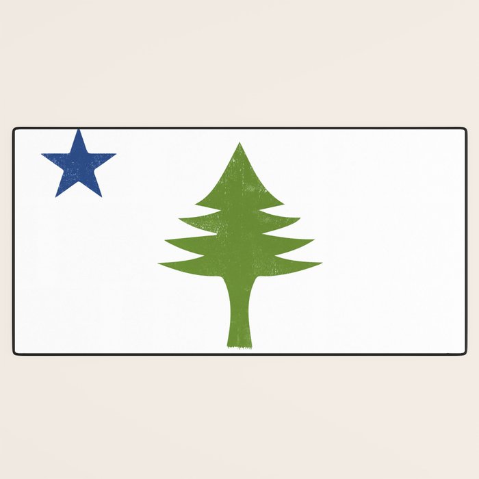 Maine Flag Desk Mat Gallery Image 3