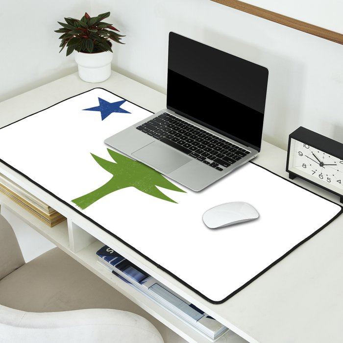 Maine Flag Desk Mat Gallery Image 2