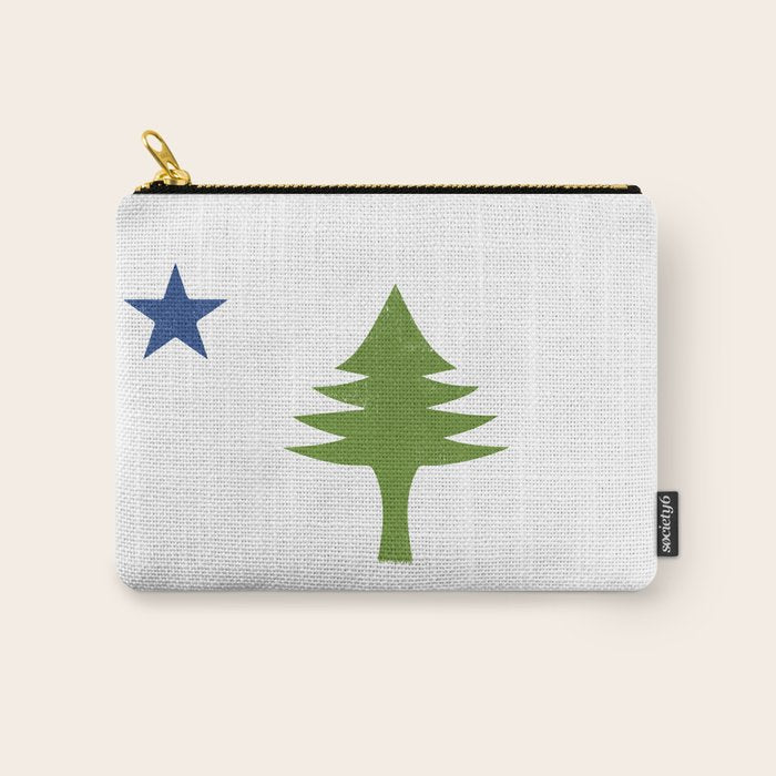 Maine Flag Carry All Pouch Gallery Image 1