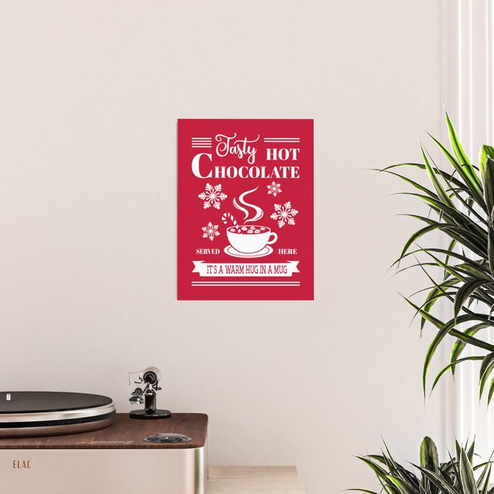 Tasty Hot Chocolate Red Poster Gallery Image 2
