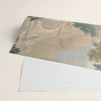 Antique 17th Century Romantic French Mythological Tapestry Wrapping Paper Gallery Image 2