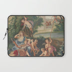Antique 17th Century Romantic French Mythological Tapestry Laptop Sleeve Gallery Image 1