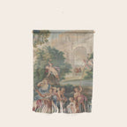 Antique 17th Century Romantic French Mythological Tapestry Wall Hanging Gallery Image 1