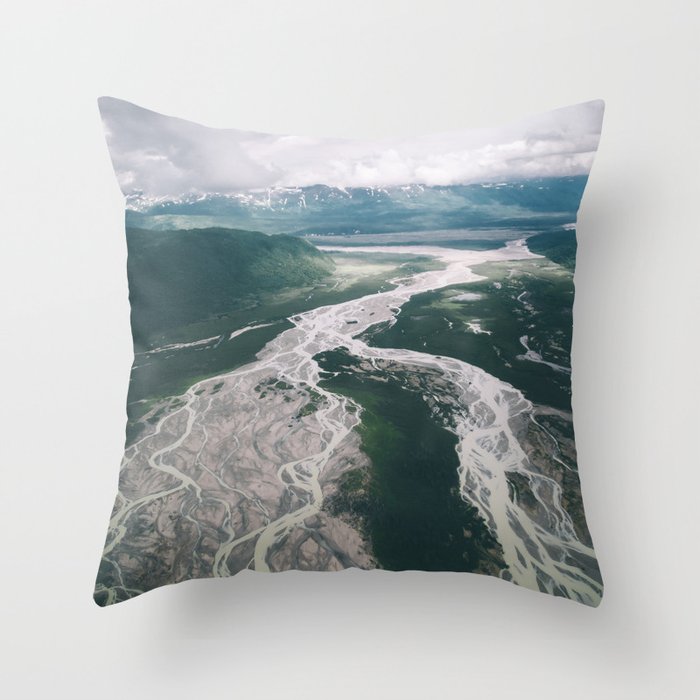 Veins Throw Pillow Gallery Image 1