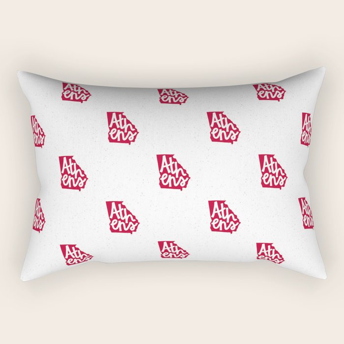 Athens Georgia Rectangular Pillow Gallery Image 2
