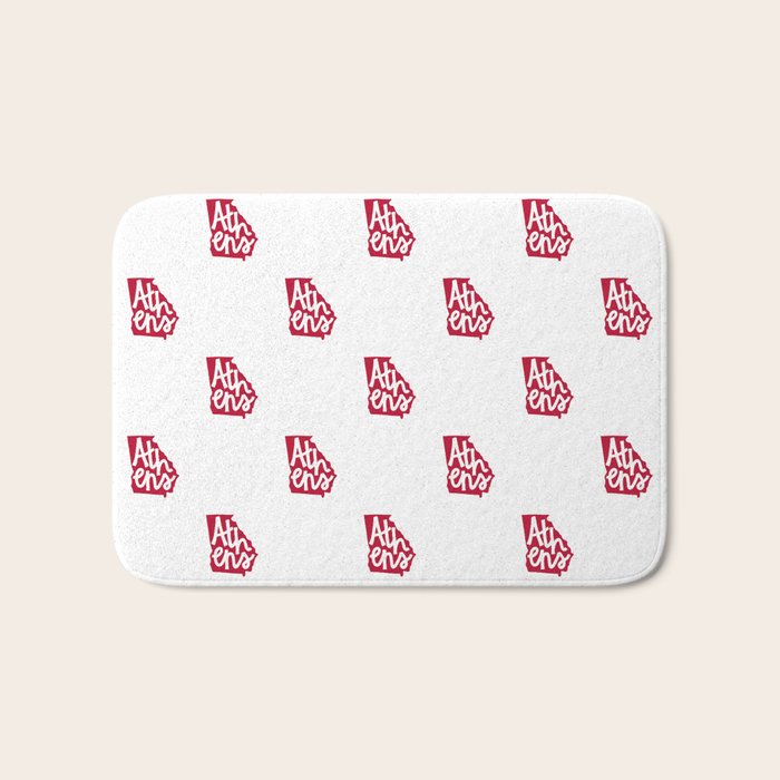 Athens Georgia Bath Mat Gallery Image 1