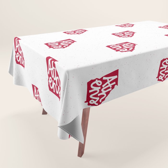 Athens Georgia Tablecloth Gallery Image 1