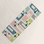 Mid Century Modern Abstract Pattern 236 Mid Mod Googie Yoga Mat Gallery Image 1