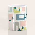 Mid Century Modern Abstract Pattern 236 Mid Mod Googie Coffee Mug Gallery Image 4