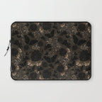 Maximalist Dark Moody Gothic Girl Flowers And Moths Laptop Sleeve Gallery Image 1