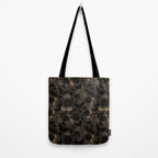 Maximalist Dark Moody Gothic Girl Flowers And Moths Tote Bag Gallery Image 2