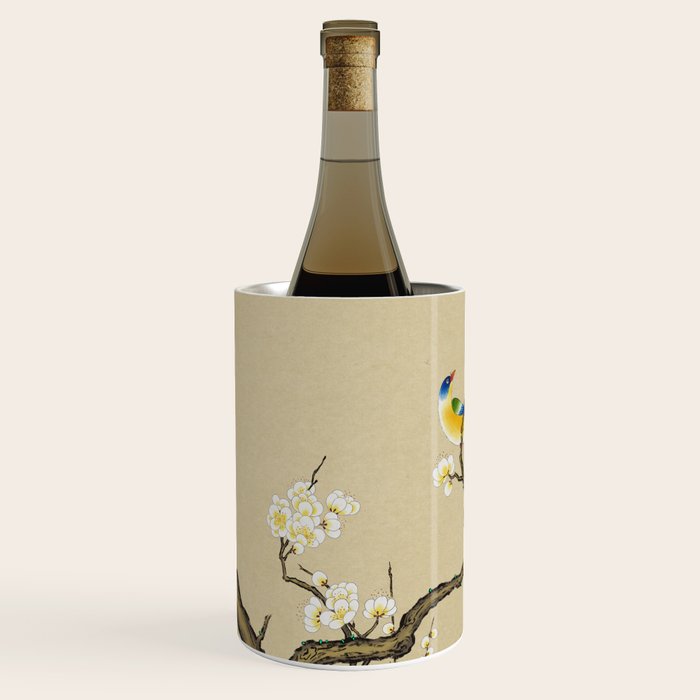 Plum blossoms, bird and the moon Type A (Minhwa: Korean traditional/folk art) Wine Chiller Gallery Image 2