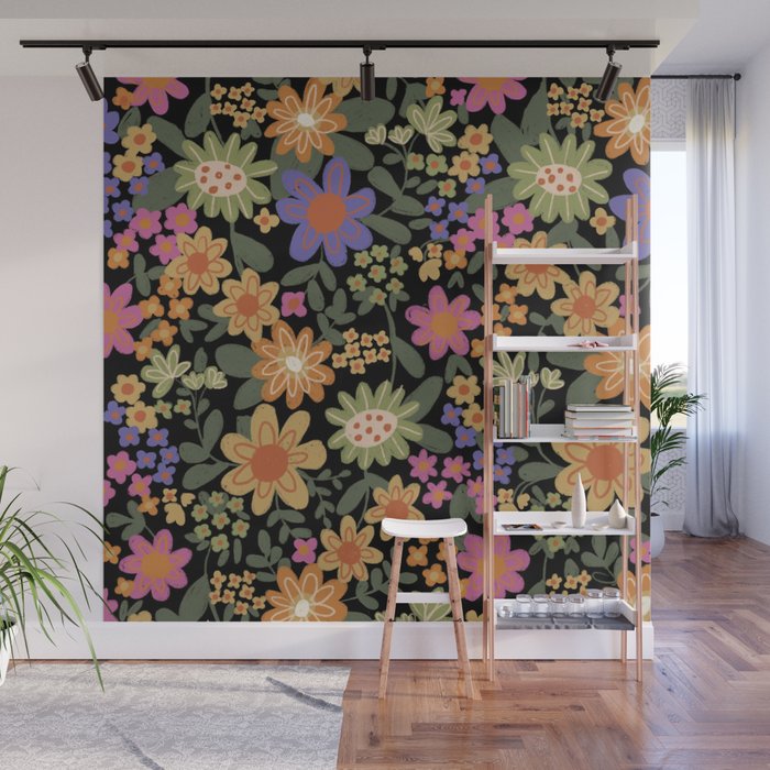 New flora Wall Mural Gallery Image 1