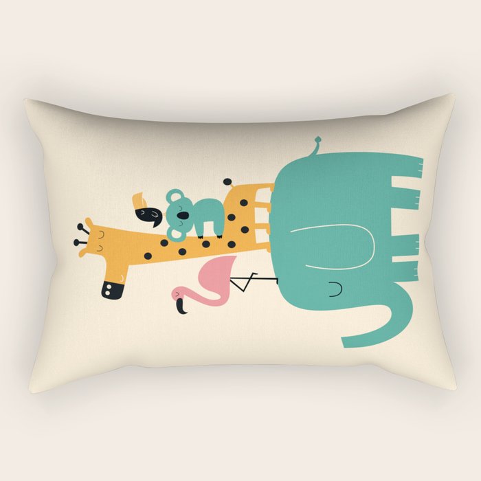 Moving on Rectangular Pillow Gallery Image 1