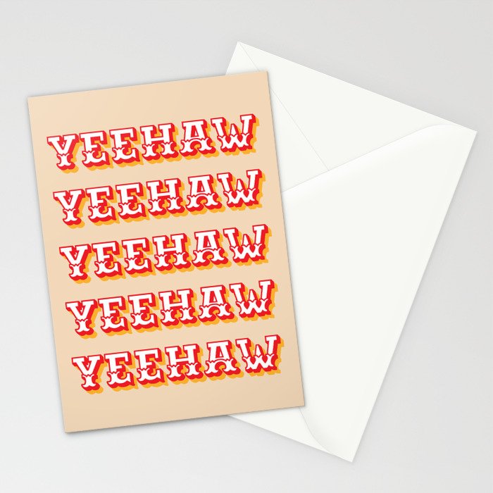 Yeehaw Stationery Card Gallery Image 2