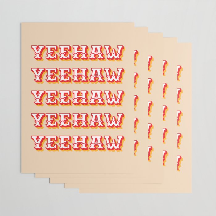 Yeehaw Wrapping Paper Gallery Image 3