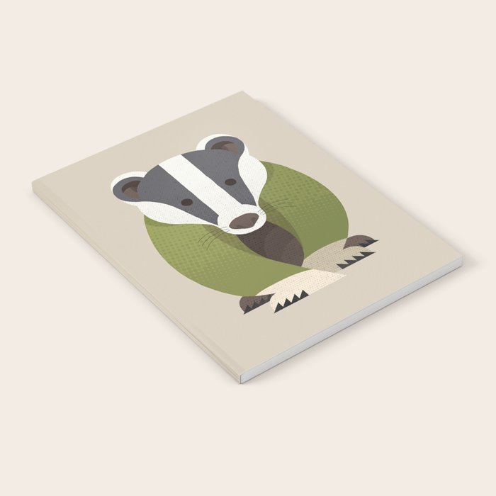 Whimsy Badger Notebook Gallery Image 2