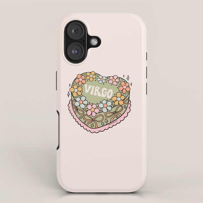 Virgo Heart Cake iPhone Case Gallery Image 1