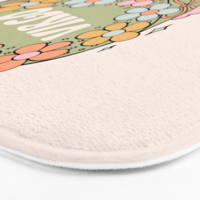 Virgo Heart Cake Bath Mat Gallery Image 3