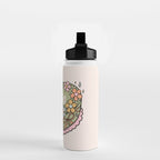 Virgo Heart Cake Water Bottle Gallery Image 2