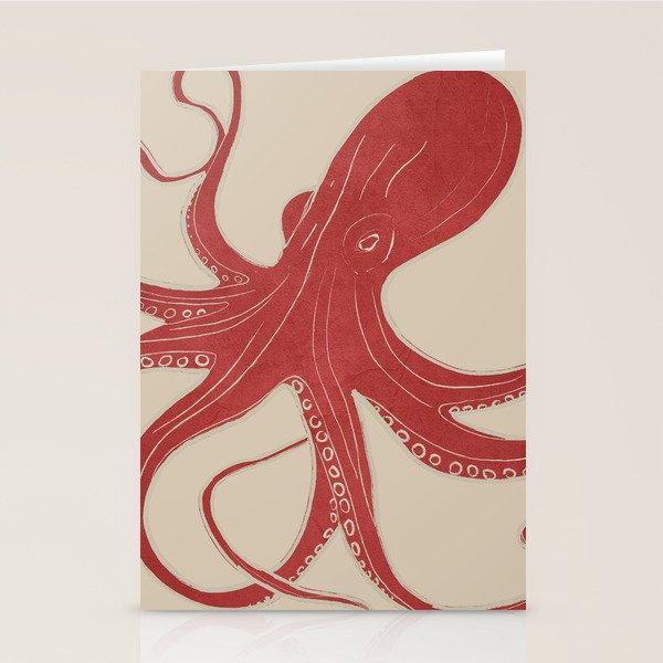 OCTOPUS 3 Stationery Card Gallery Image 2