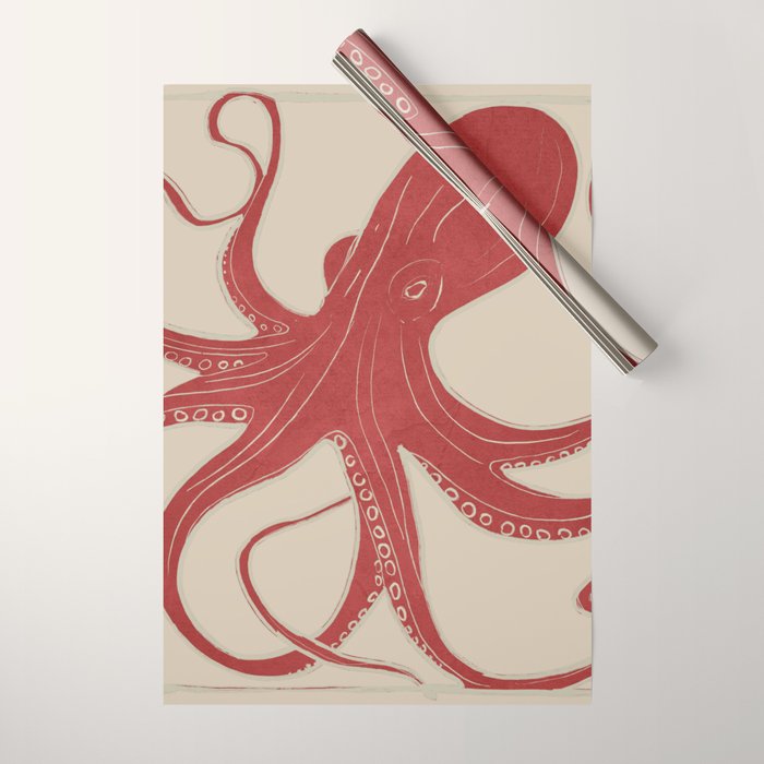 OCTOPUS 3 Wrapping Paper Gallery Image 1