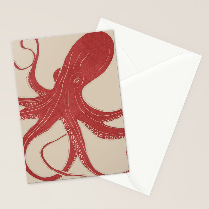 OCTOPUS 3 Stationery Card Gallery Image 2
