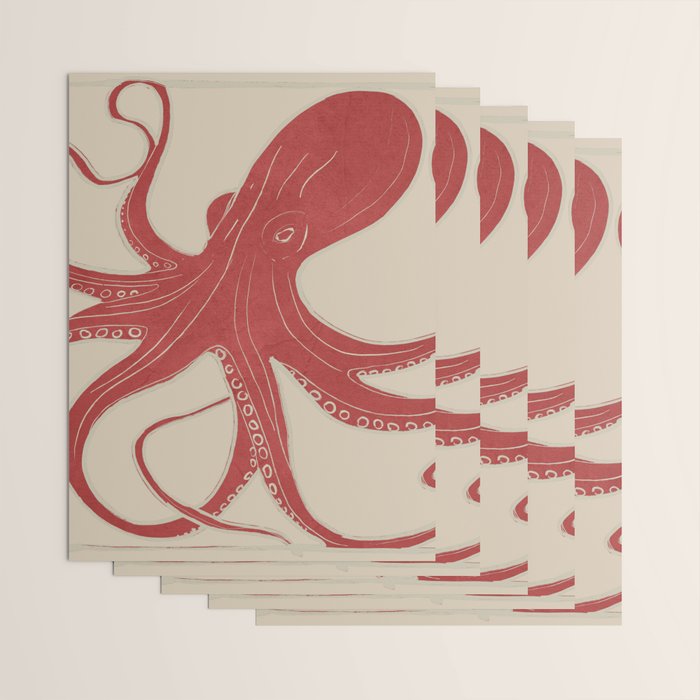 OCTOPUS 3 Wrapping Paper Gallery Image 3
