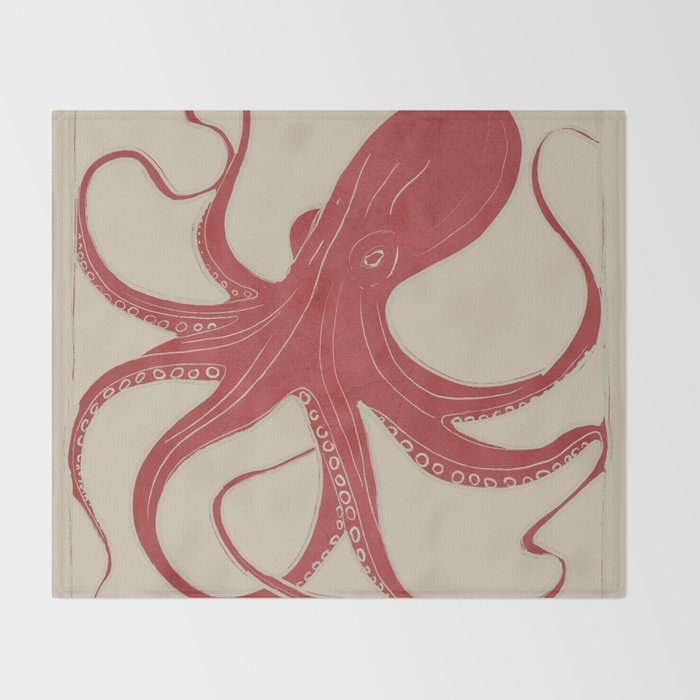 OCTOPUS 3 Throw Blanket Gallery Image 2