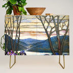 Louis Comfort Tiffany - Magnolias And Irises 1905 Credenza Gallery Image 1