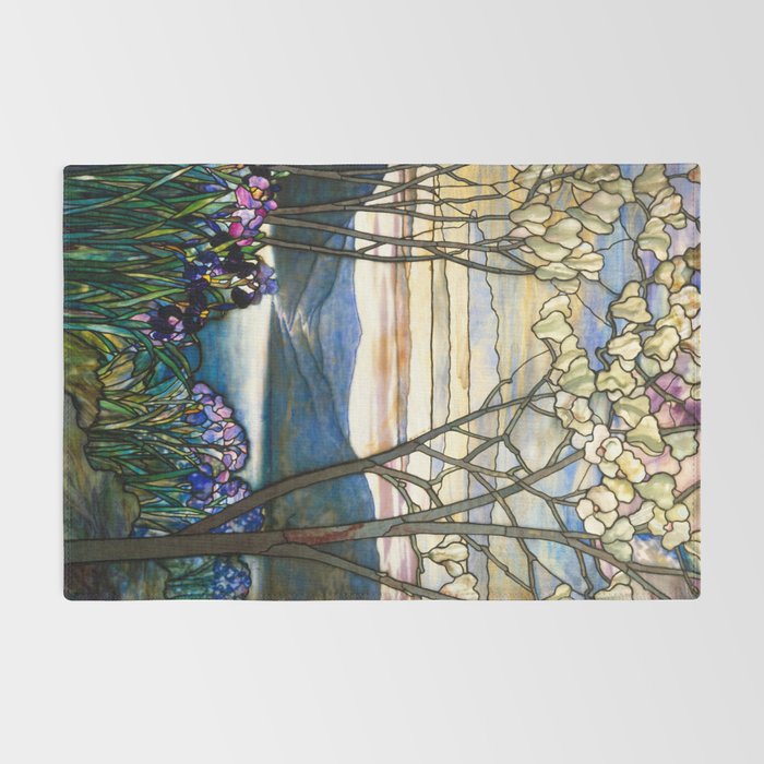 Louis Comfort Tiffany - Magnolias And Irises 1905 Rug Gallery Image 2