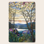 Louis Comfort Tiffany - Magnolias And Irises 1905 Cutting Board Gallery Image 1
