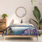 Louis Comfort Tiffany - Magnolias And Irises 1905 Comforter Gallery Image 3
