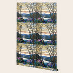 Louis Comfort Tiffany - Magnolias And Irises 1905 Wallpaper Gallery Image 2