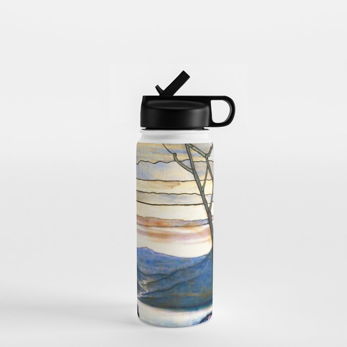 Louis Comfort Tiffany - Magnolias And Irises 1905 Water Bottle Gallery Image 1