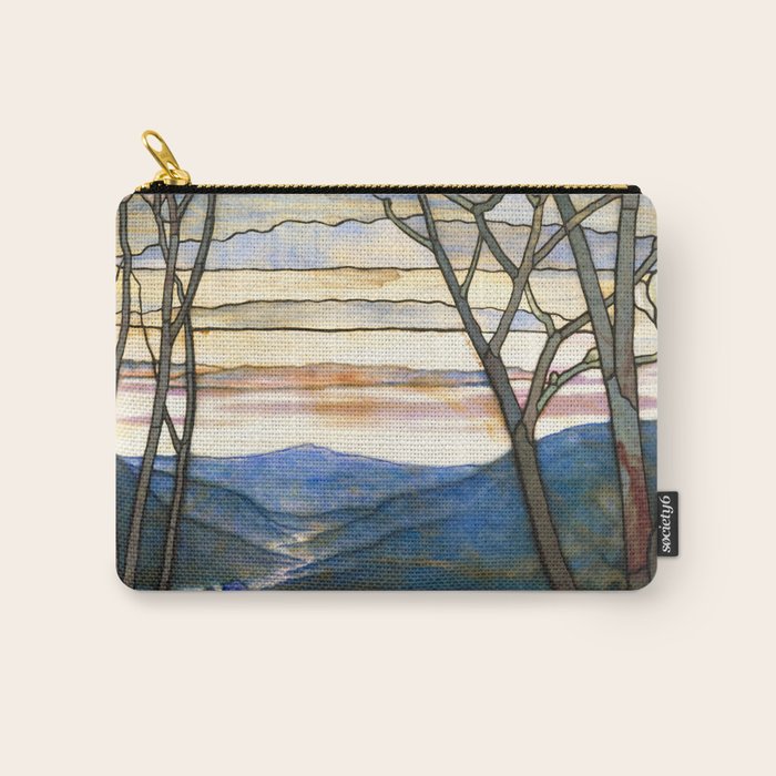 Louis Comfort Tiffany - Magnolias And Irises 1905 Carry All Pouch Gallery Image 1