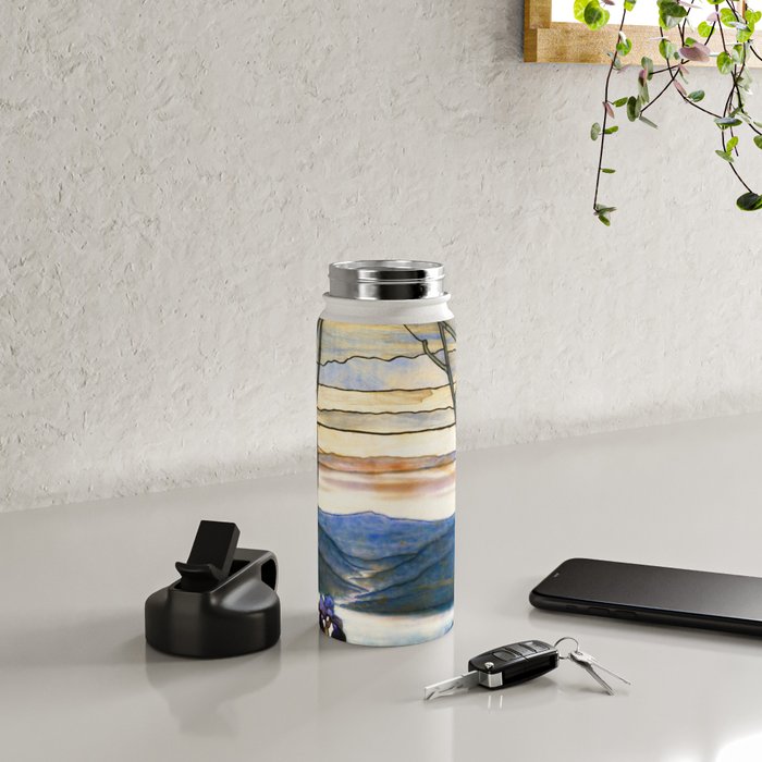 Louis Comfort Tiffany - Magnolias And Irises 1905 Water Bottle Gallery Image 4