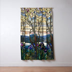 Louis Comfort Tiffany - Magnolias And Irises 1905 Window Curtain Gallery Image 3