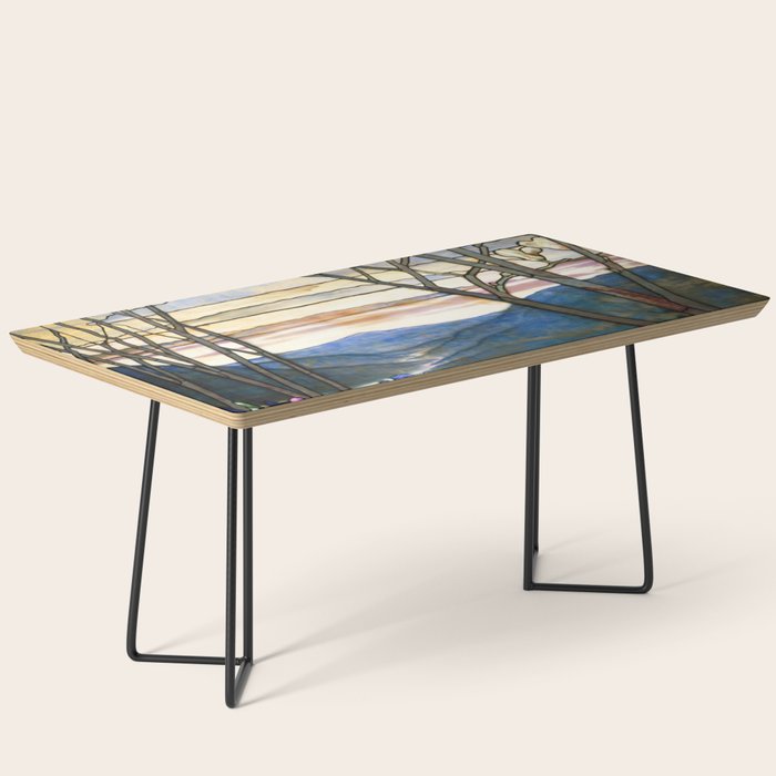 Louis Comfort Tiffany - Magnolias And Irises 1905 Coffee Table Gallery Image 1