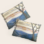 Louis Comfort Tiffany - Magnolias And Irises 1905 Pillow Sham Gallery Image 3