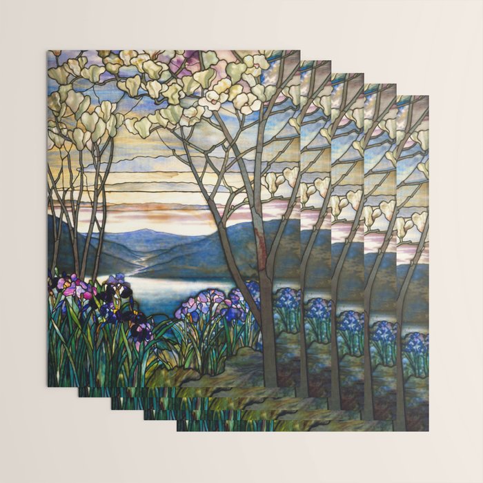 Louis Comfort Tiffany - Magnolias And Irises 1905 Wrapping Paper Gallery Image 3