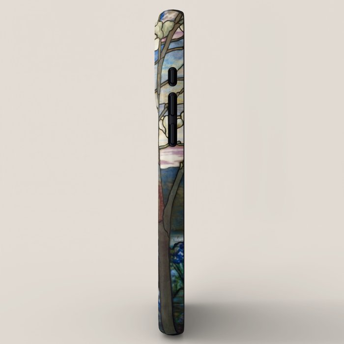 Louis Comfort Tiffany - Magnolias And Irises 1905 iPhone Case Gallery Image 2